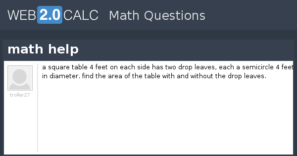 Area of a Square  MathHelp.com 