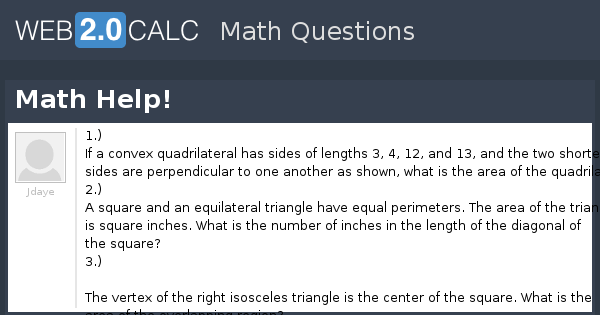 View question - Math Help!