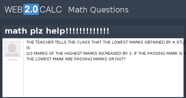View question - math plz help!!!!!!!!!!!!!