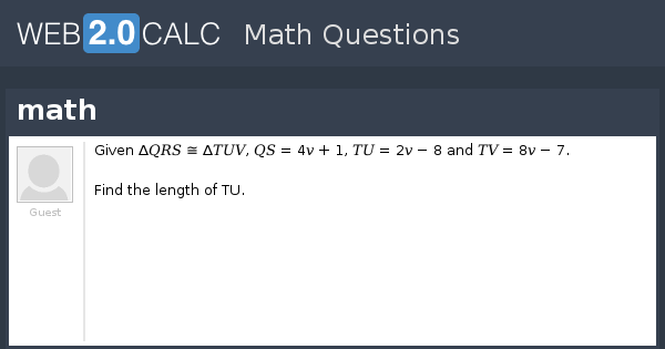 view-question-math
