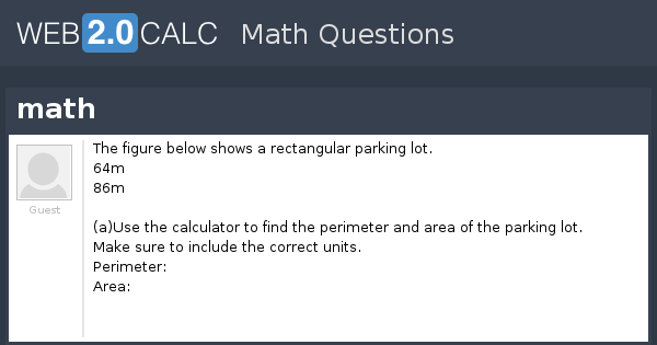 View question - math