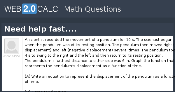 View question - Need help fast....