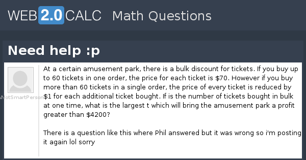 View question - Need help :p