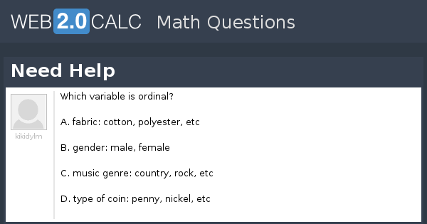 View question - Need Help