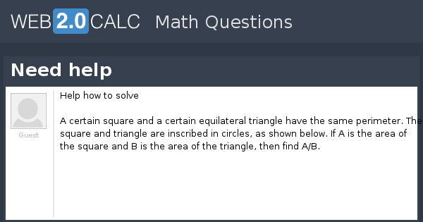 View question - Need help
