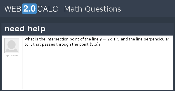 View question - need help