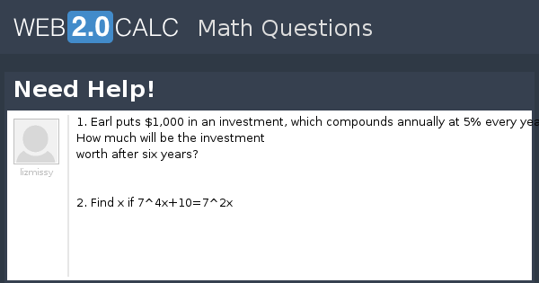 View question - Need Help!