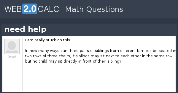 View question - need help