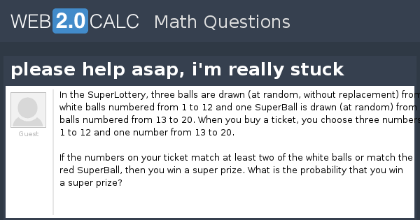 View question - please help asap, i'm really stuck