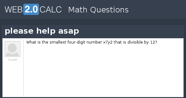 View question - please help asap