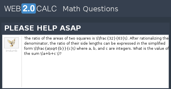View question - PLEASE HELP ASAP