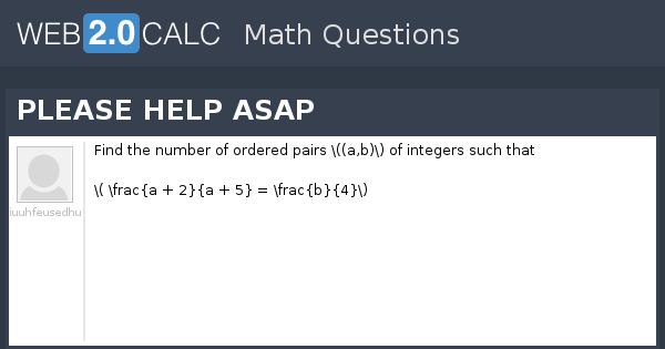 View question - PLEASE HELP ASAP