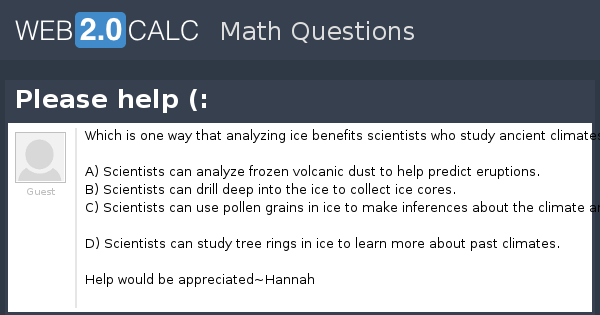 View question - Please help