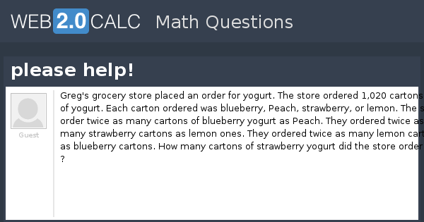 View question - please help!