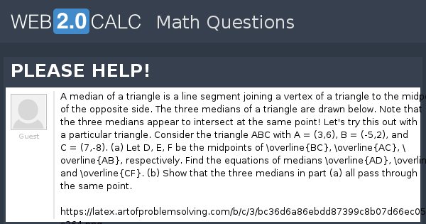 View question - PLEASE HELP!
