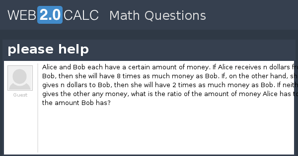 View question - please help