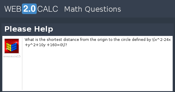 View question - Please Help