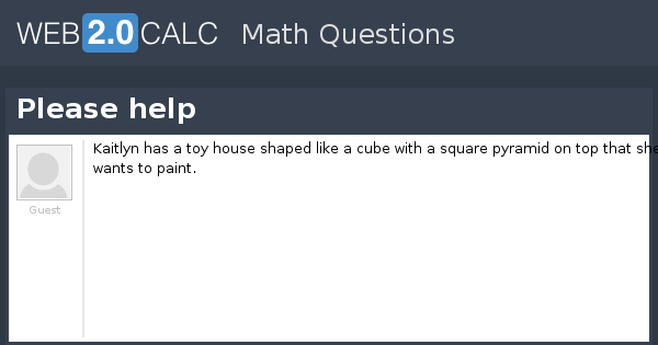 View question - Please help