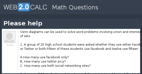 View question - Please help