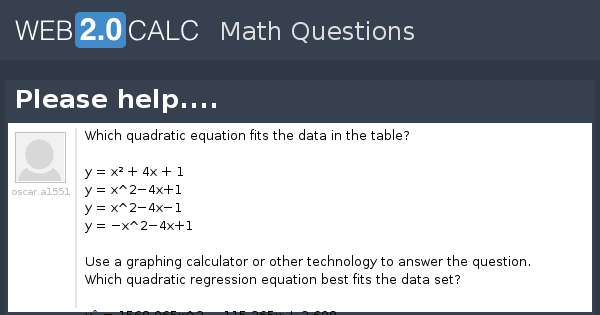 View Question Please Help