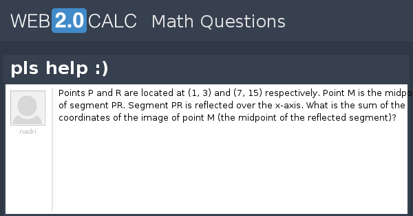 View question - pls help :)