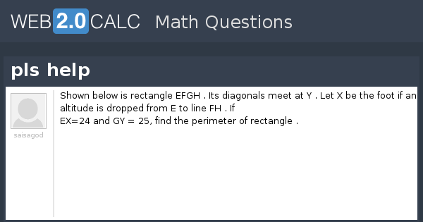 View question - pls help