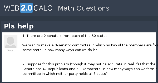 View question - Pls help