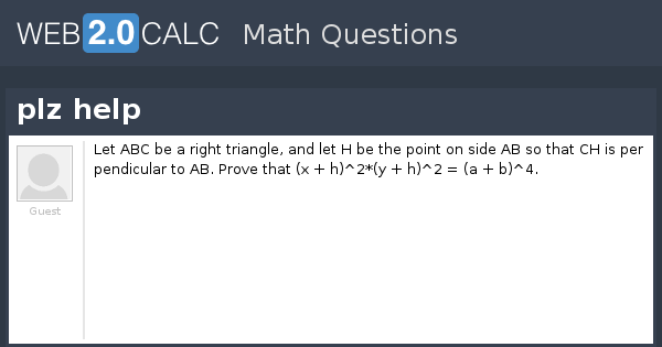 View question - plz help