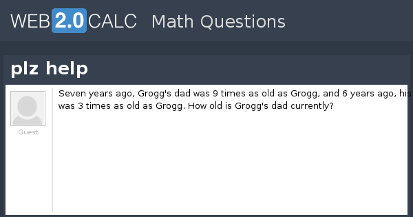 View question - plz help