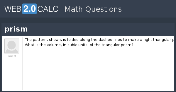 View question - prism