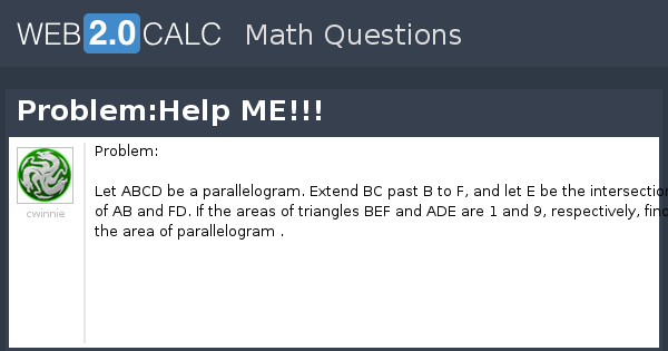 View question - Problem:Help ME!!!