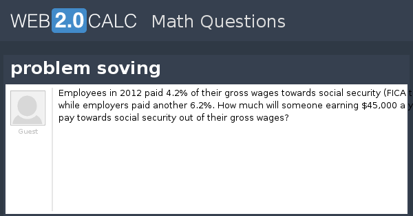 security numbers social 0 View  problem soving question