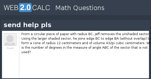 View question - send help pls