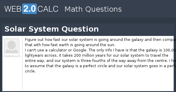 view-question-solar-system-question