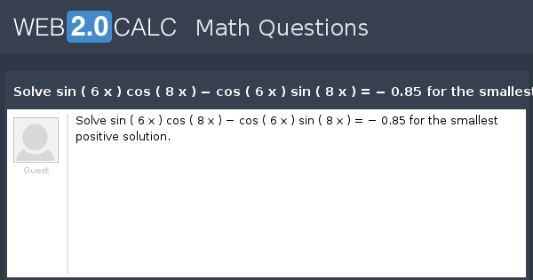 view-question-solve-sin-6-x-cos-8-x-cos-6-x-sin-8-x