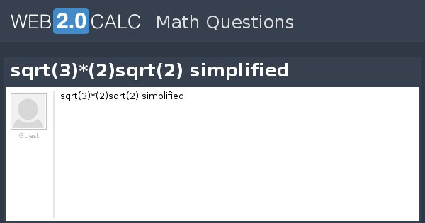 view-question-sqrt-3-2-sqrt-2-simplified