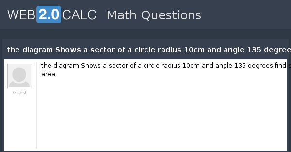 view-question-the-diagram-shows-a-sector-of-a-circle-radius-10cm-and