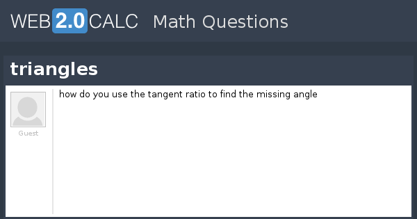 View question - triangles