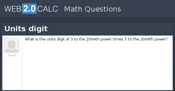 view-question-units-digit