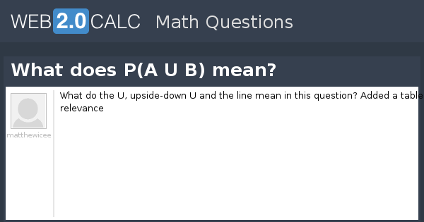 View Question What Does P A U B Mean
